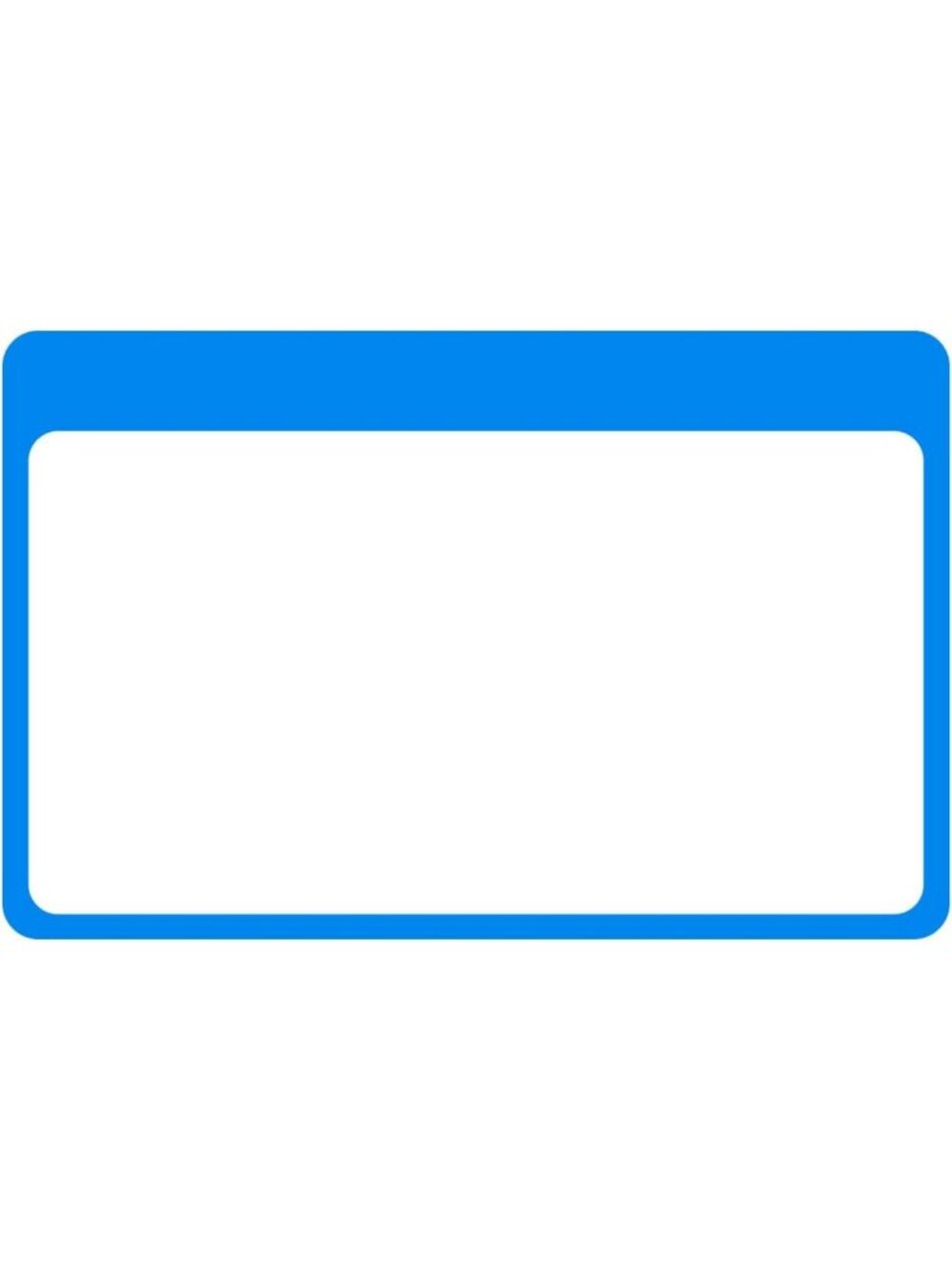 900 Count Blue Name Tag Stickers, 2.25 x 3.5 Inch, Perfect for Events